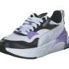 Puma 392328/031 Rebound v6 Low, Schnürschuhe, Damen, PUMA BLACK-SILVER MIST-LAVENDE
