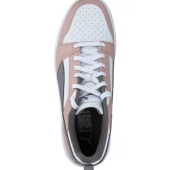 Puma 392328/020 Rebound v6, Schnürschuhe, Damen, ROSE QUARTZ-PUMA WHITE-STORMY