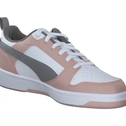 Puma 392328/020 Rebound v6, Schnürschuhe, Damen, ROSE QUARTZ-PUMA WHITE-STORMY
