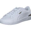 Puma 395085/001 Vikky v Metallic Shine , Schnürschuhe, Damen, PUMA WHITE-PUMA GOLD-PUMA SILVER