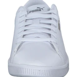 Puma 395085/001 Vikky v Metallic Shine , Schnürschuhe, Damen, PUMA WHITE-PUMA GOLD-PUMA SILVER
