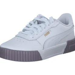 Puma Carina 2.0 385849, Schnürschuhe, Damen, PUMA WHITE-PALE PLUM-PUMA GOLD
