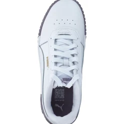 Puma Carina 2.0 385849, Schnürschuhe, Damen, PUMA WHITE-PALE PLUM-PUMA GOLD