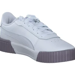 Puma Carina 2.0 385849, Schnürschuhe, Damen, PUMA WHITE-PALE PLUM-PUMA GOLD