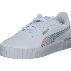 Puma Carina 2.0 Mermaid Jr. 389742, Schnürschuhe, Damen, puma white/hero blue/puma silv
