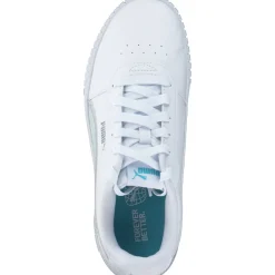 Puma Carina 2.0 Mermaid Jr. 389742, Schnürschuhe, Damen, puma white/hero blue/puma silv
