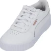 Puma Carina RG 373081, Sneakers Low, Damen, Weiß (White/Rose)