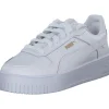 Puma Carina Street 389390, Schnürschuhe, Damen, white/white/gold