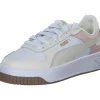 Puma Carina Street 389390, Schnürschuhe, Damen, PUMA WHITE-ALPINE SNOW-FROSTED