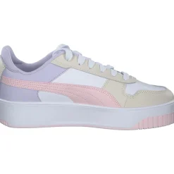 Puma Carina Street 389390, Schnürschuhe, Damen, Weiß/Rose/Beige
