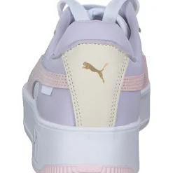 Puma Carina Street 389390, Schnürschuhe, Damen, Weiß/Rose/Beige