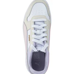 Puma Carina Street 389390, Schnürschuhe, Damen, Weiß/Rose/Beige