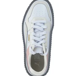 Puma Carina Street 389390, Schnürschuhe, Damen, PUMA WHITE-ALPINE SNOW-FROSTED