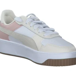 Puma Carina Street 389390, Schnürschuhe, Damen, PUMA WHITE-ALPINE SNOW-FROSTED