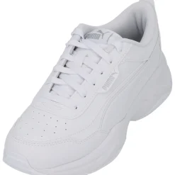 Puma Cilia Mode 371125, Sneakers Low, Damen, Weiß (Puma White-Puma Silver)