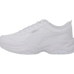 Puma Cilia Mode 371125, Sneakers Low, Damen, Weiß (Puma White-Puma Silver)