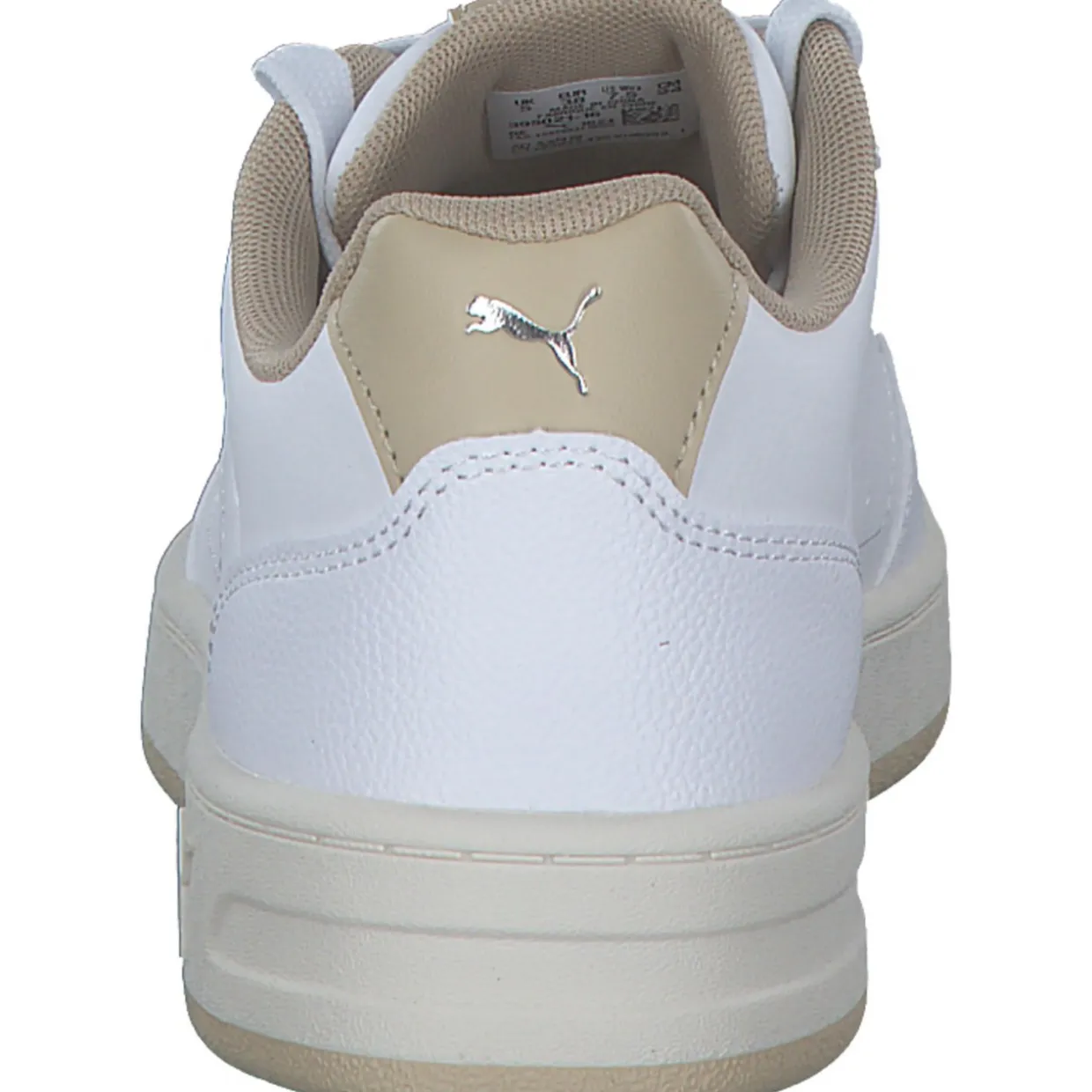 Puma Court Classy 395021, Schnürschuhe, Damen, PUMA WHITE-TOASTED ALMOND
