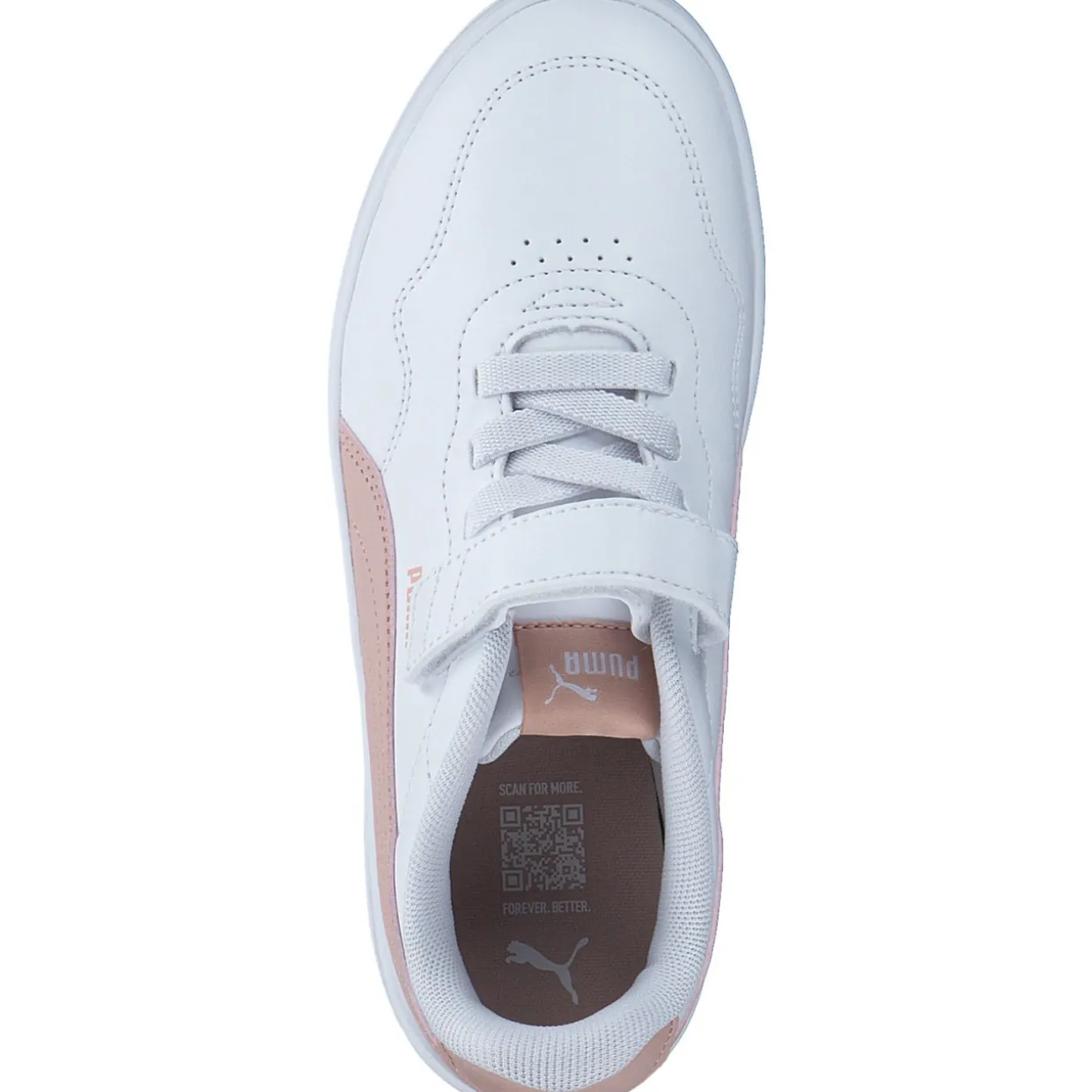 Puma Court Lally AC+PS 402305, Slipper (Kinder), Kinder, PUMA White-Rose Quartz