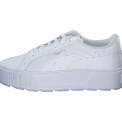 Puma Karmen L 384615, Schnürschuhe, Damen, white/white/silver