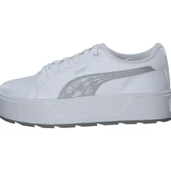 Puma Karmen Space Metallics 389396, Schnürschuhe, Damen, white/matte silver