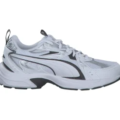 Puma Milenio Tech 392322, Schnürschuhe, Damen, PUMA WHITE-PUMA BLACK-PUMA SIL