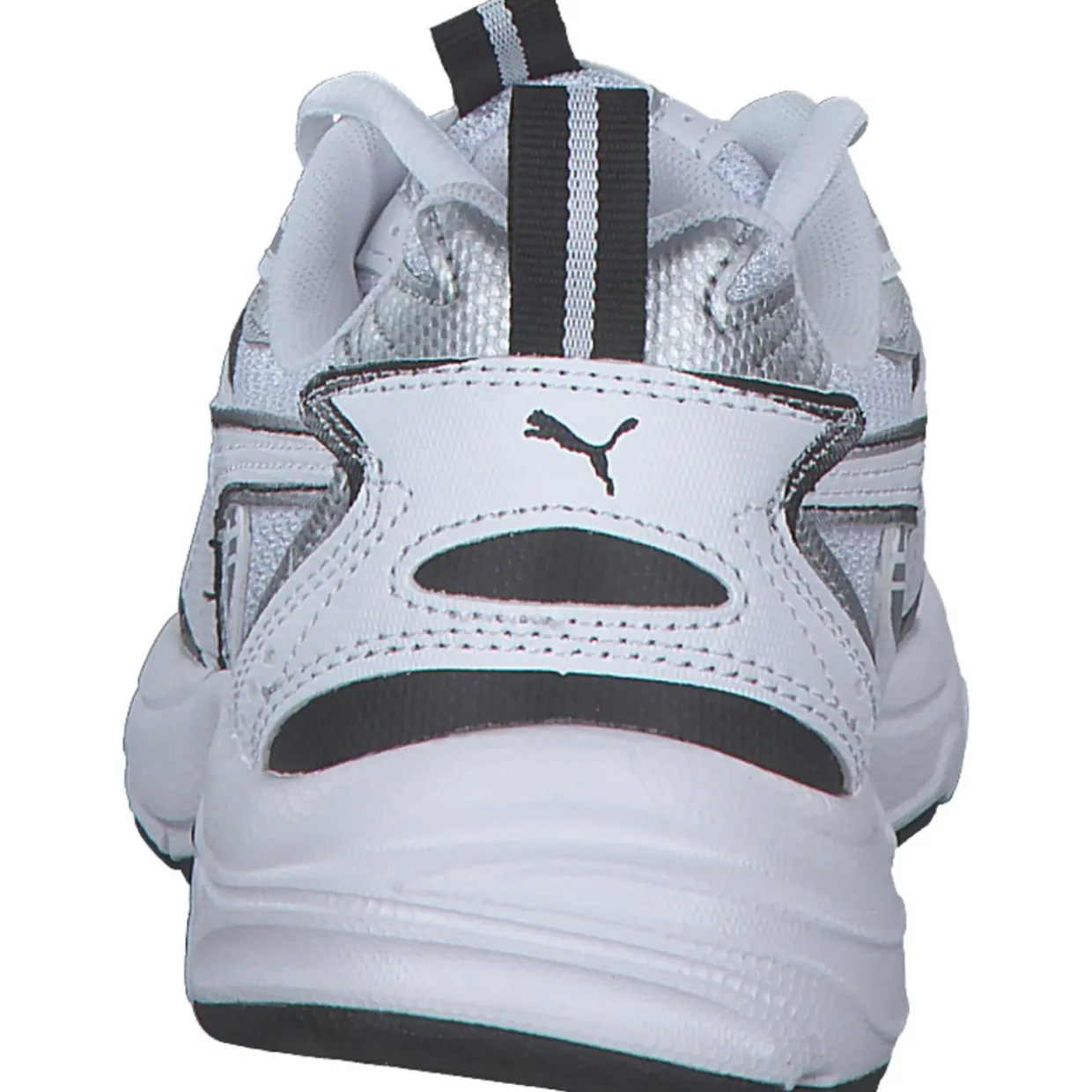 Puma Milenio Tech 392322, Schnürschuhe, Damen, PUMA WHITE-PUMA BLACK-PUMA SIL