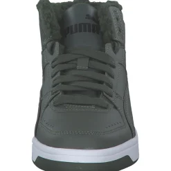 Puma Rebound Joy Fur Jr. 375477, Winterstiefel, Kinder, thyme-puma white