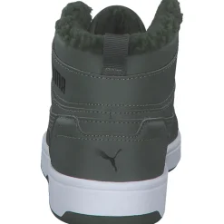 Puma Rebound Joy Fur Jr. 375477, Winterstiefel, Kinder, thyme-puma white
