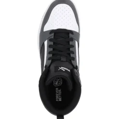 Puma Rebound v6 392326, Sneakers High, Herren, White black grey