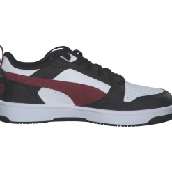 Puma Rebound v6 Low 392328, Klassische- & Business Schuhe, Herren, PUMA WHITE-INTENSE RED-PUMA BL