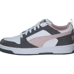 Puma Rebound v6 Low 392328, Schnürschuhe, Damen, STRONG GRAY-MAUVE MIST-PUMA WH