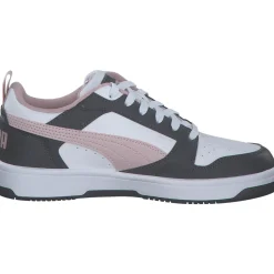 Puma Rebound v6 Low 392328, Schnürschuhe, Damen, STRONG GRAY-MAUVE MIST-PUMA WH