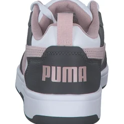 Puma Rebound v6 Low 392328, Schnürschuhe, Damen, STRONG GRAY-MAUVE MIST-PUMA WH