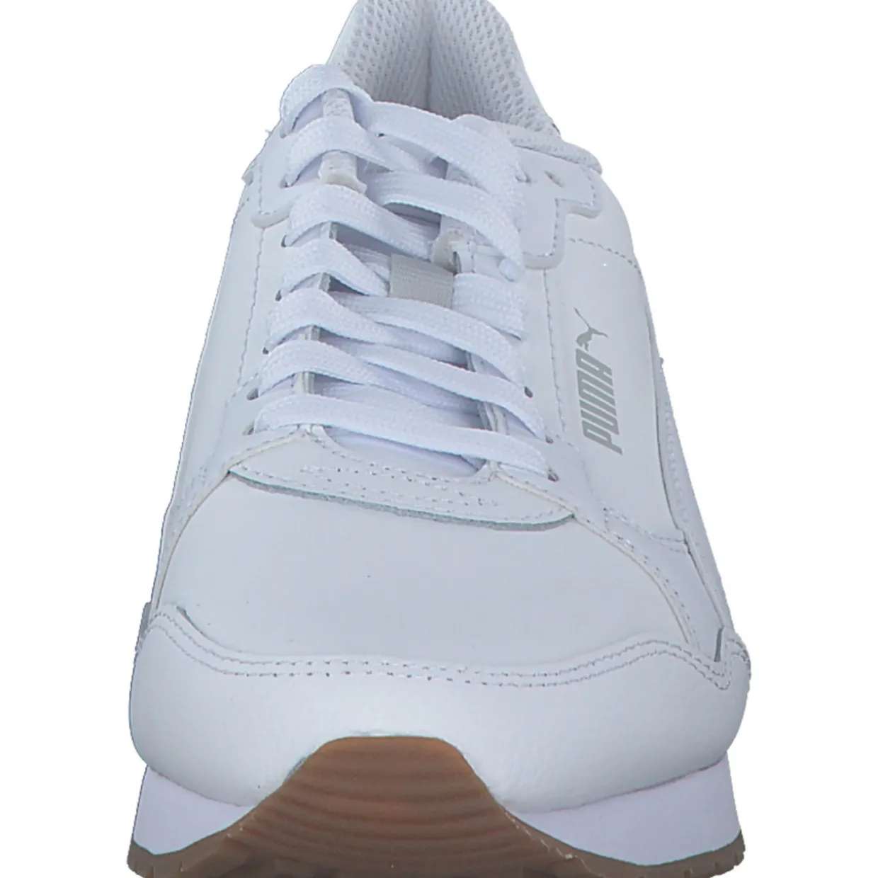 Puma ST Runner v4 399068, Schnürschuhe, Damen, PUMA White-Glacial Gray-Gum