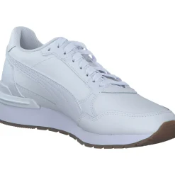 Puma ST Runner v4 399068, Schnürschuhe, Damen, PUMA White-Glacial Gray-Gum