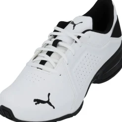 Puma Viz Runner 191037, Sneakers Low, Herren, Weiß (White Black)