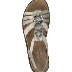 Remonte D2073, Keilsandaletten, Damen, Beige