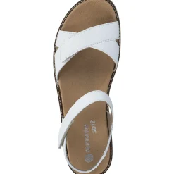 Remonte D2049, Keilsandaletten, Damen, Weiß