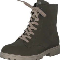 Remonte D8479, Schnürstiefeletten, Damen, Moor