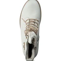 Remonte D8475, Schnürstiefeletten, Damen, Weiß (Weiss)