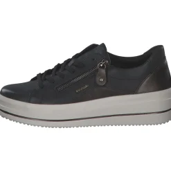 Remonte D1C01, Schnürschuhe, Damen, schwarz/schwarz-antique/antik/