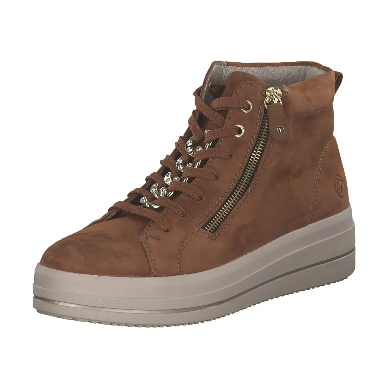 Remonte D1C70-22, Stiefeletten, Damen, noccia/reh