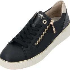 Remonte D2E00, Schnürschuhe, Damen, pazifik/pazifik/alloy/muschel