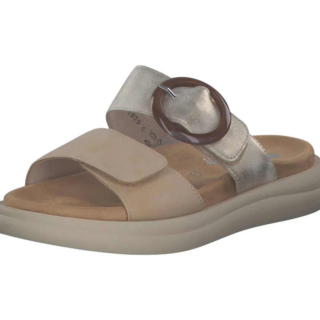 Remonte D2N51, Plateau-Pantoletten, Damen, tan/muschel