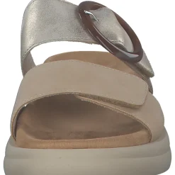 Remonte D2N51, Plateau-Pantoletten, Damen, tan/muschel