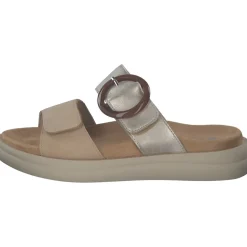 Remonte D2N51, Plateau-Pantoletten, Damen, tan/muschel