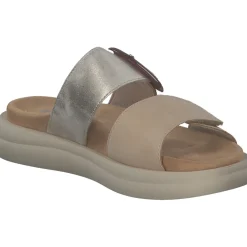 Remonte D2N51, Plateau-Pantoletten, Damen, tan/muschel