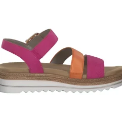 Remonte D0Q55, Keilsandaletten, Damen, Pink