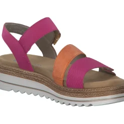 Remonte D0Q55, Keilsandaletten, Damen, Pink