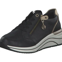 Remonte D0T03, Schnürschuhe, Damen, Schwarz